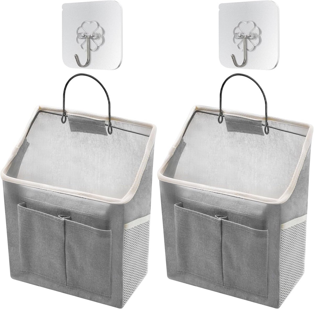 Hanging Organizer 2-pack - Vouwbare Wandopberger voor Efficiënte Opslag