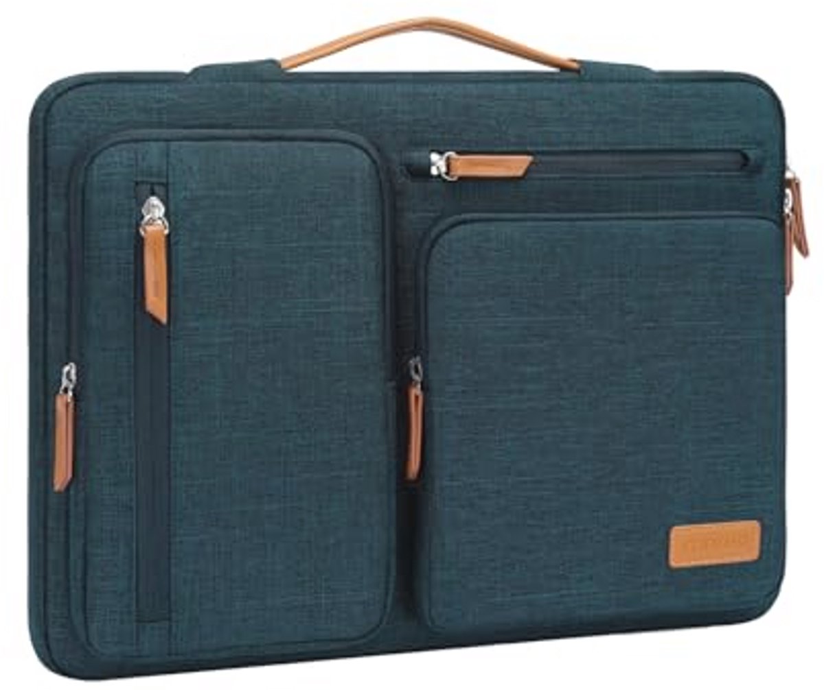 360 Beschermende Laptophoes met Open Zijtas en 4 Ritszakken