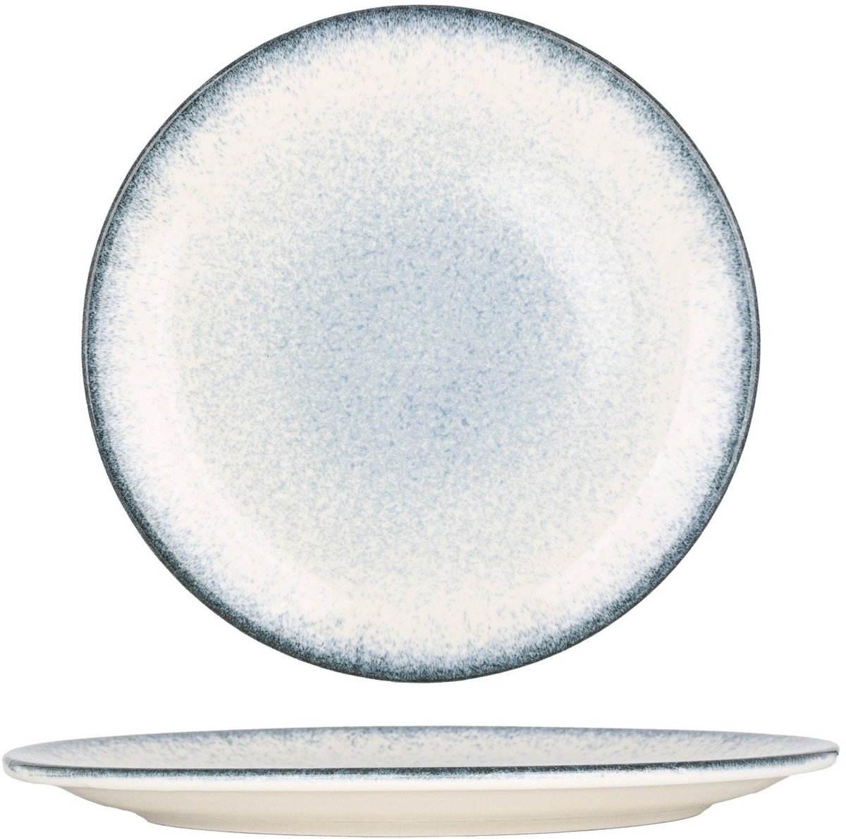 By Bone Dinerbord - Occhio - Porselein - 30 cm - set van 6