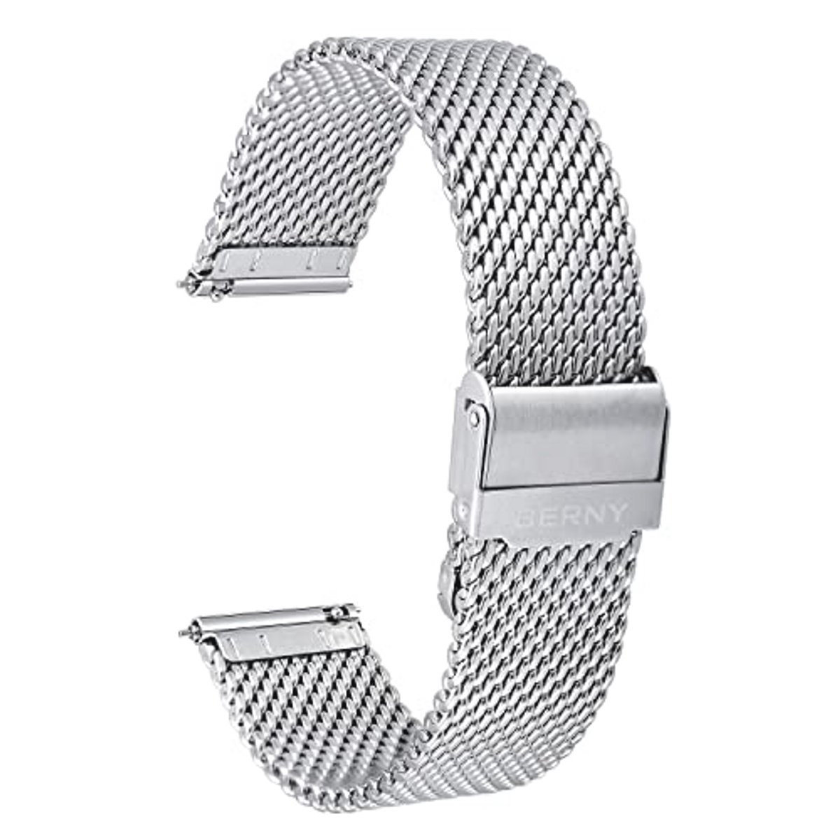 Mesh Horlogeband Quick Release - Milanese Roestvrij Staal Armband voor Eenvoudige Vervanging