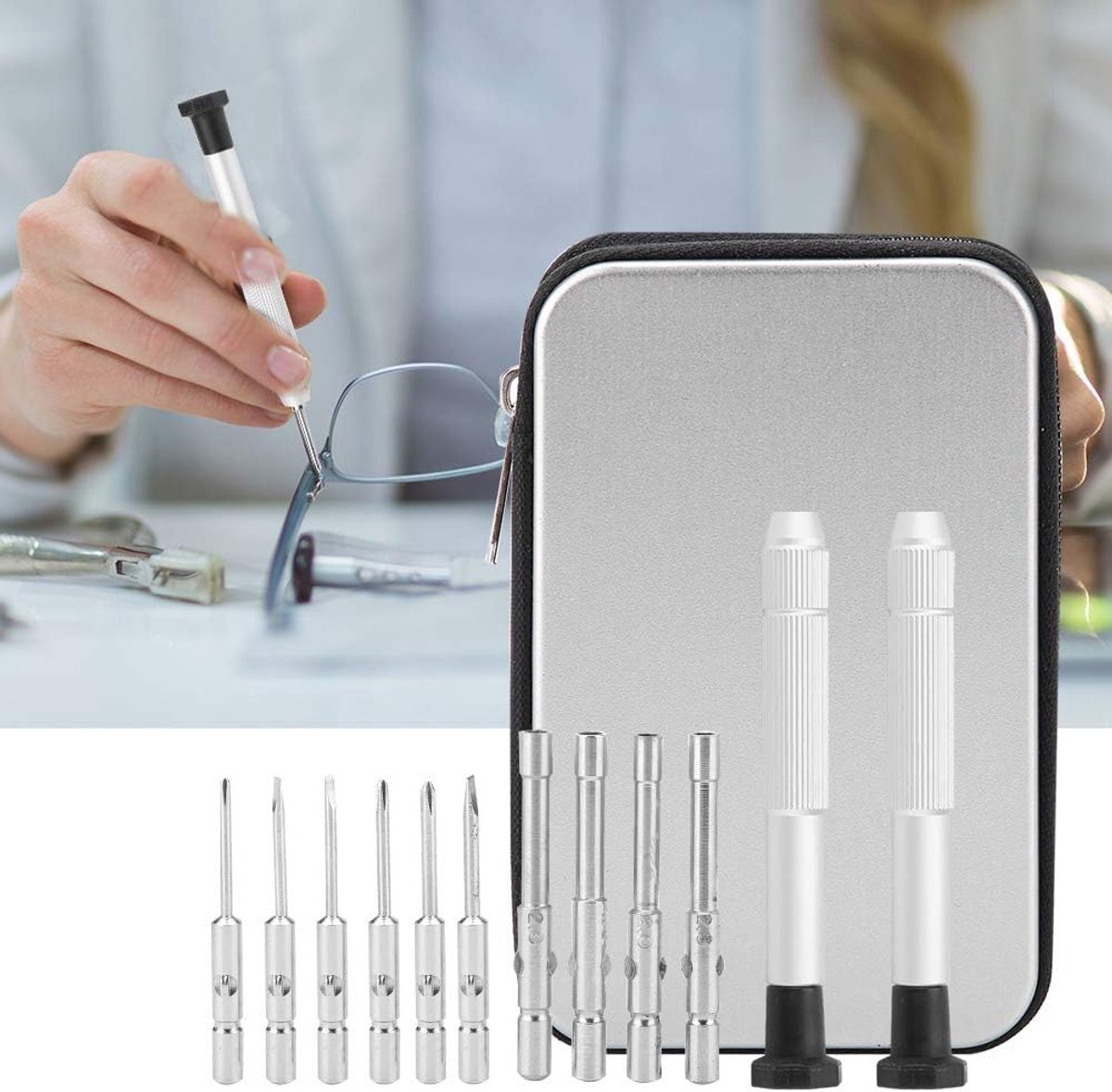 Professionele Schroevendraaier - Reparatie Bril Precisie Horloge Telefoon Gereedschappen