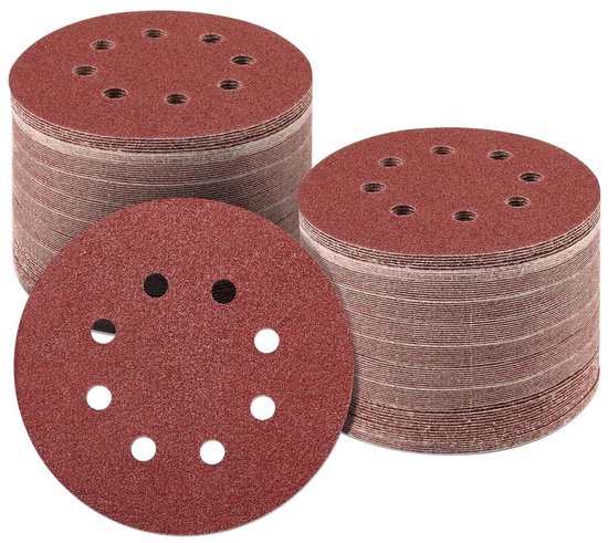 Schuurbladen schuurpapier voor schuurmachines, korrel 60