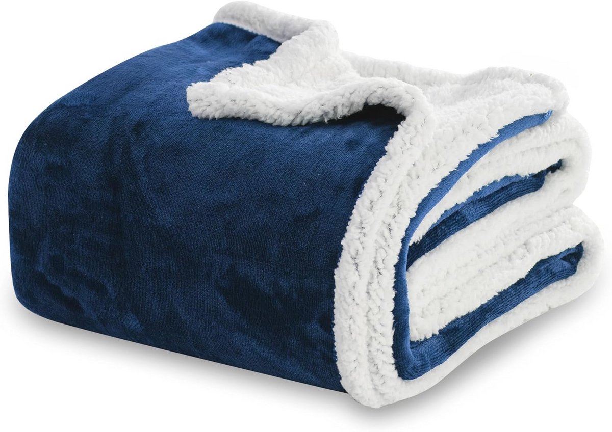 Zachte Fleece Knuffeldeken - Dik, Warm en Comfortabel