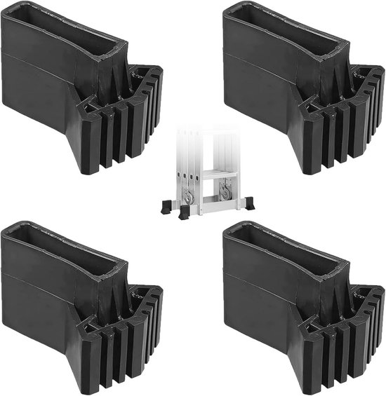 2 Stuks Rubberen Eindkappen Voor Fitnessapparatuur – 70x50 Mm – Antislip En Vloerbescherming Voor Stabiele Training