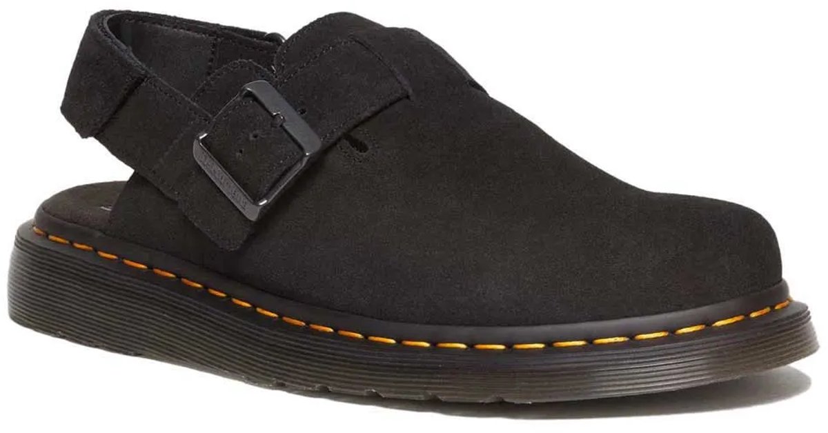 Dr. Martens Sandalen Met Gesp Sluiting Zwart