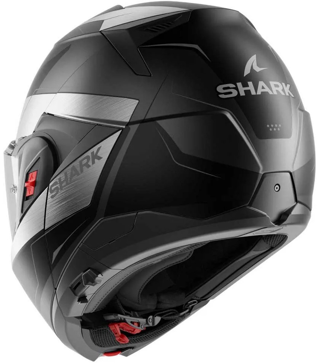 Shark Oxo Mekarium Ece Modulaire Helm Zwart L – foto 2