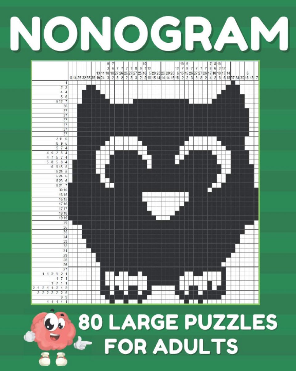 Grote Nonogram Puzzelboeken voor Volwassenen - Logische Puzzels | Picross Puzzelboek
