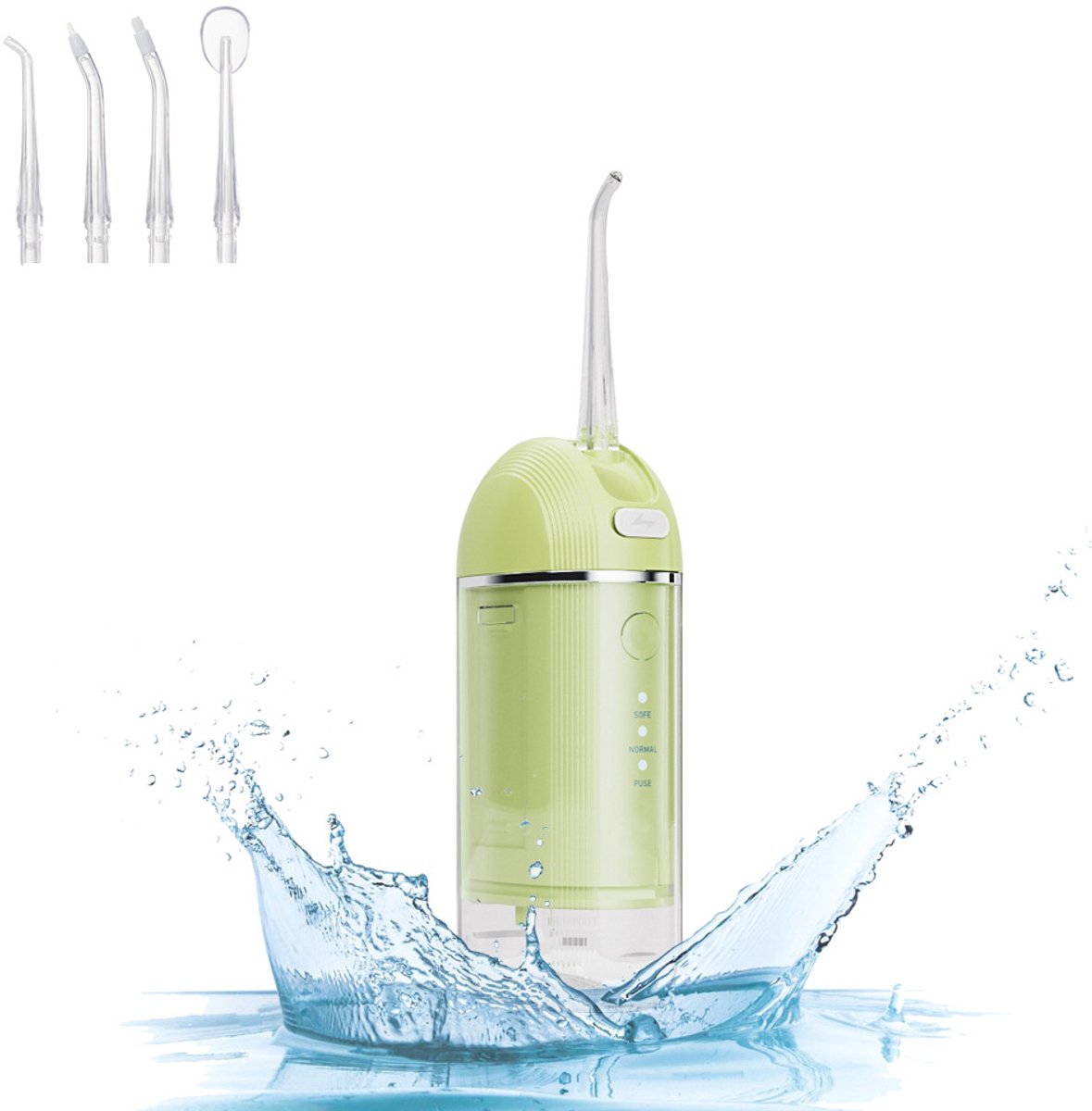 Elektrische waterflosser, draagbare tandheelkundige irrigator, mondspoelwaterflosser