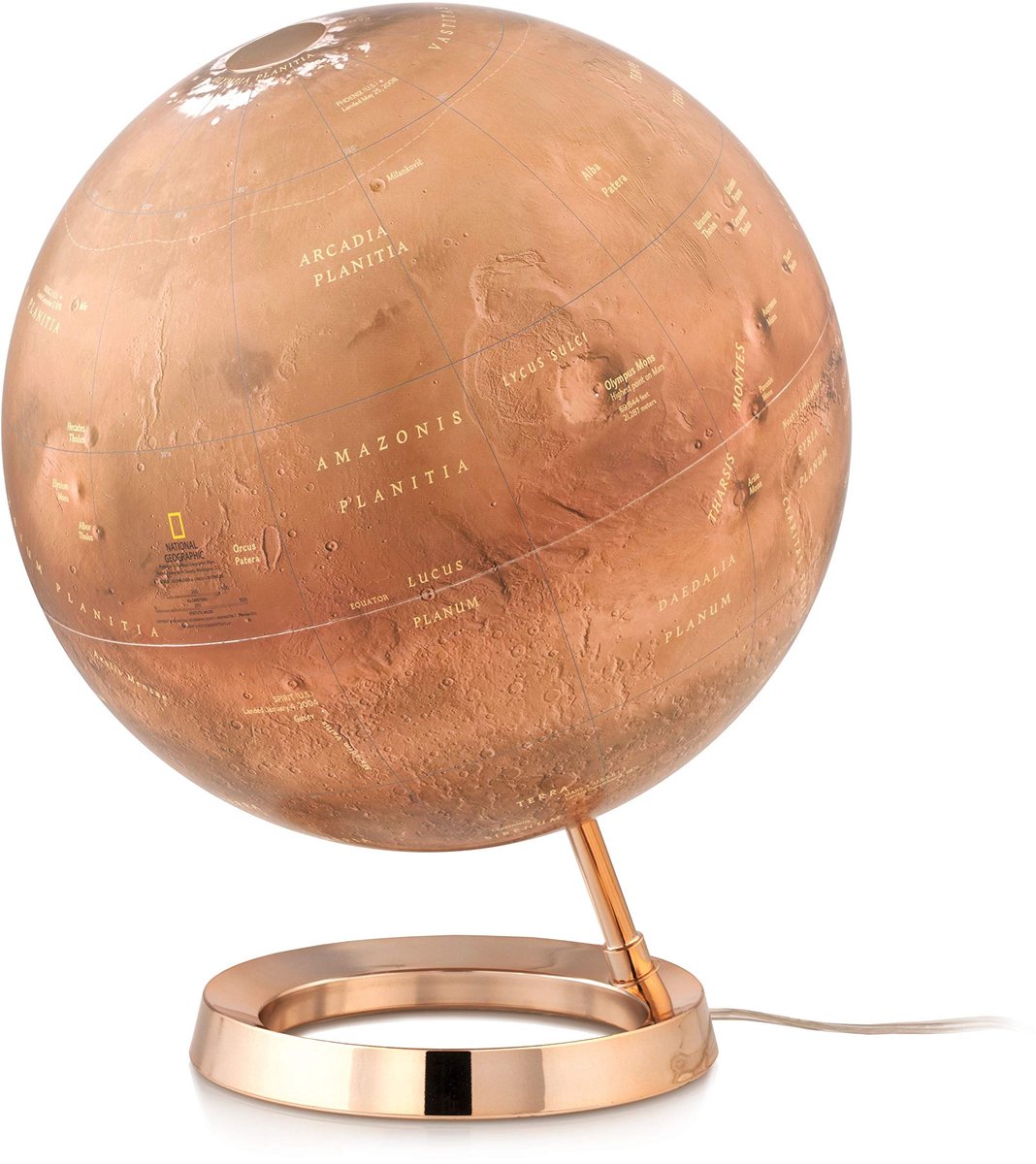 IMPERATORIS® Globe - Educatieve Wereldbol - Nauwkeurige Tijdzone voor Kinderen Leren - Aardrijkskunde Decor voor Klaslokaal en Huis - 2 stuks - 30cm