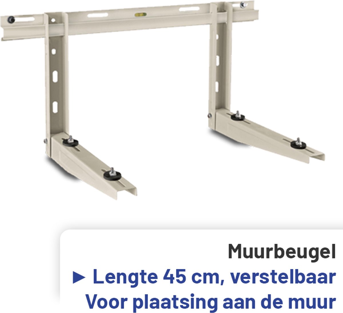 Aircopipe Airco Installatiepakket 1/4x1/2 + Muurbeugel voor airco's van 5,0 tot 6,3kW Lengte: 10 Meter