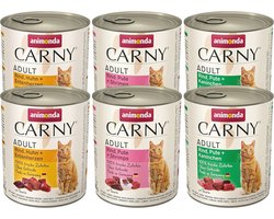 Natuurlijk Nat Kattenvoer Mix - 6 Stuks (6 x 800g)