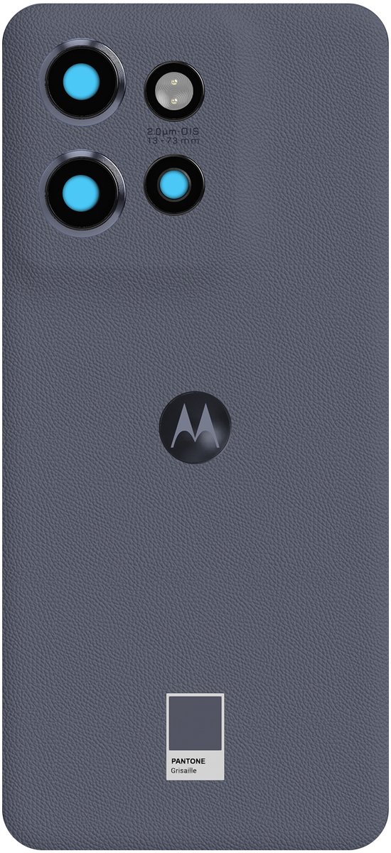 Motorola, Batterijdeksel voor Motorola Edge 50 Neo Origineel Service Pack, Grijs