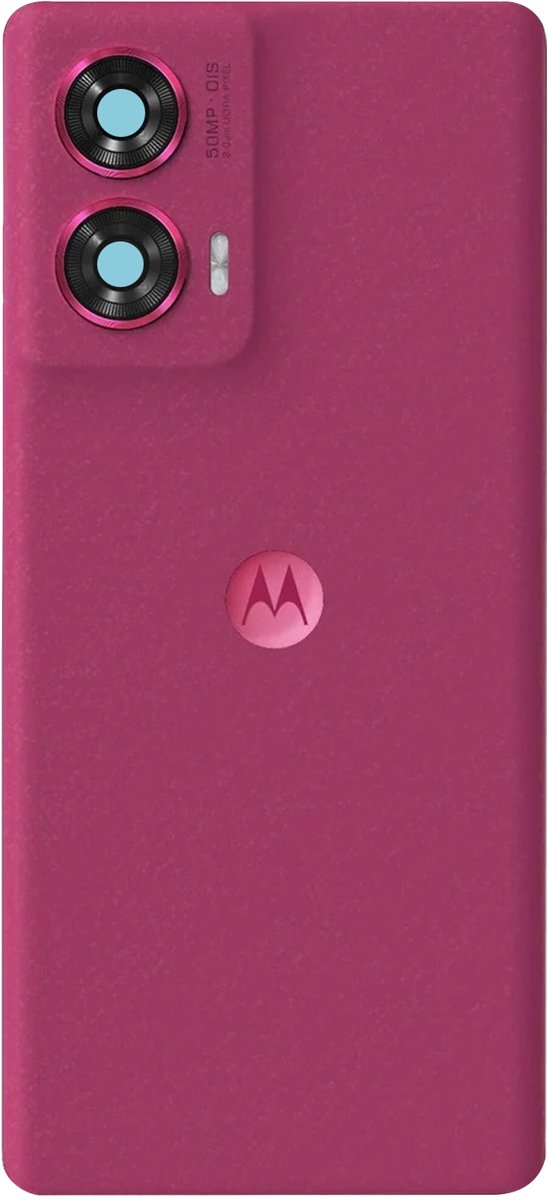 Motorola, Achterruit voor Motorola Edge 50 Fusion Original Service Pack, Fuchsia