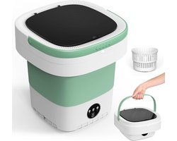 Mini Wasmachine met Centrifuge - Voor Kleine Wasgoed - Meerdere Programma's -