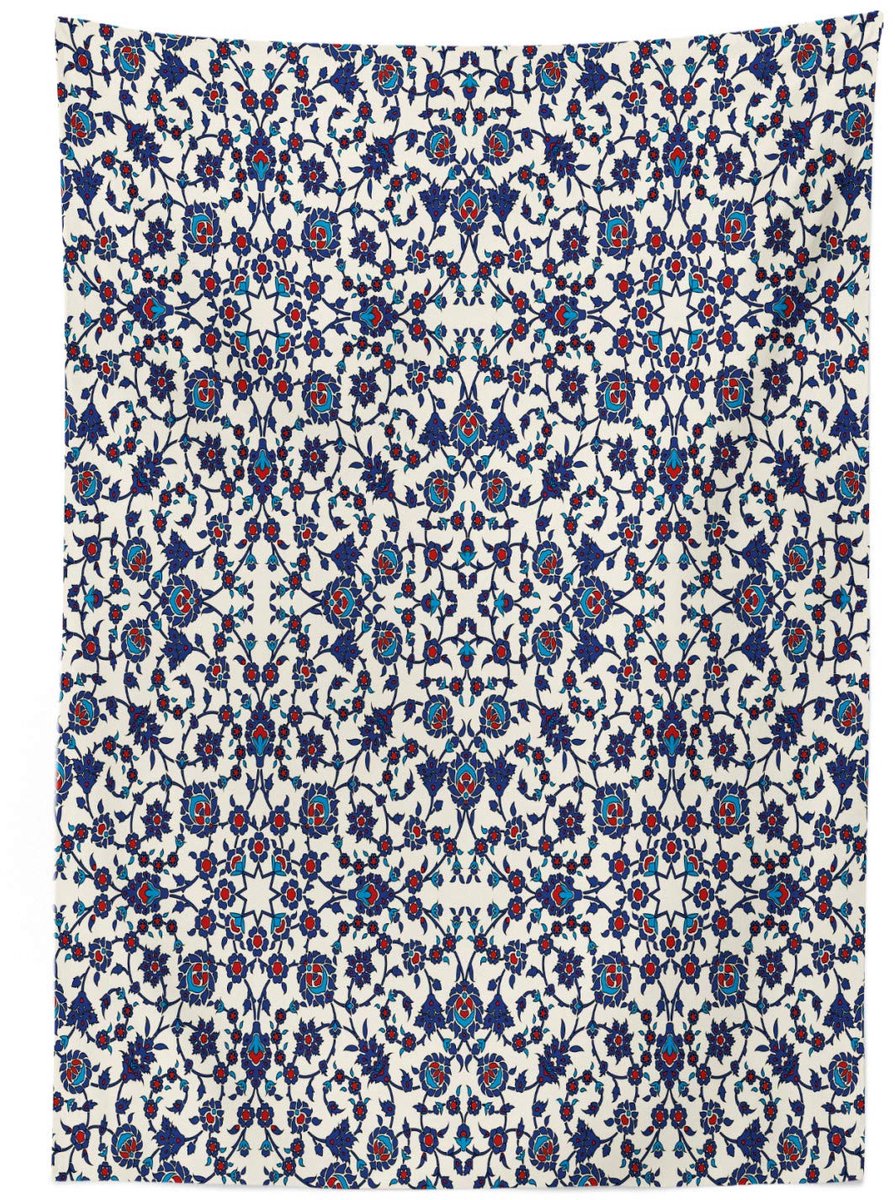 ABAKUHAUS Arabeske Tafellaken – satijnmix 140x170 – buiten