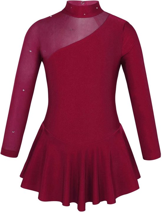 Barwa Ensemble de vêtements de poupée ballerine 4 pièces comprend un costume de danse de ballerine pour poupée de fille de 45,7 cm, justaucorps rose avec jupe tutu, collants et chaussures de
