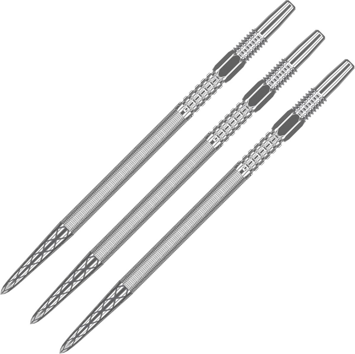 Wisselbare Darts Punten 35mm - Zilver