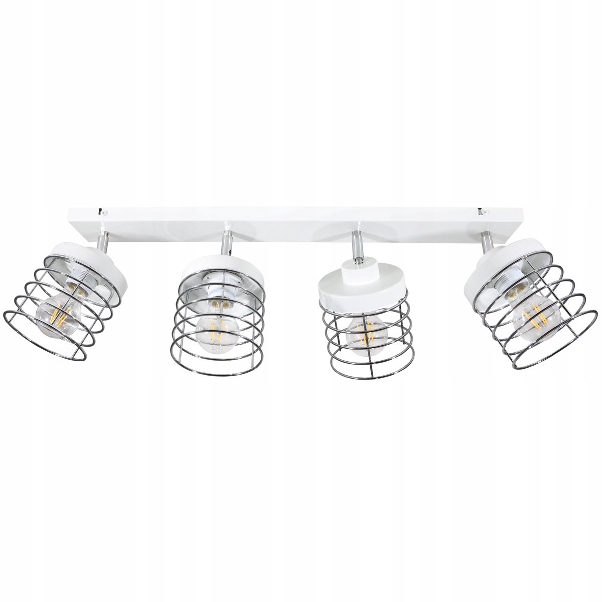 Light-Home Rasti 2206/4/S – Plafondlamp – 4-lichts – Chrom design – Moderne metalen constr