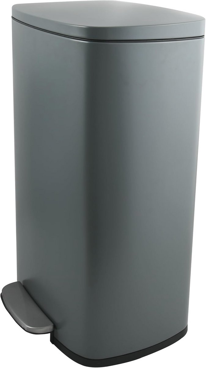 Afvalemmer 50 liter met softclose en pedaal voor keuken