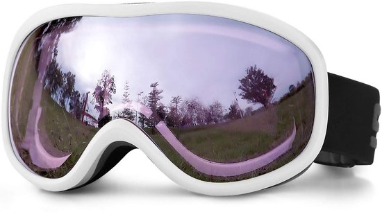 Skibril - Skibrillen - OTG Ski Brillen, Anti-Bemisting Dubbele Lenzen, UV400 en Winddicht Bescherming, Geschikt voor Unisex en Wintersporten