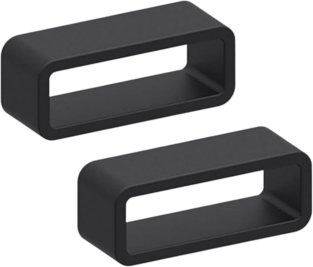 Premium Siliconen Horlogeband Keeper Lussen - Geschikt voor 16mm, 18mm, 20mm, 22mm, en 24mm