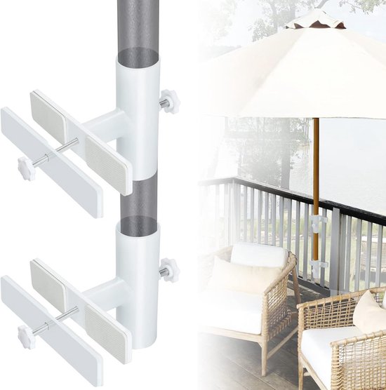 Roestvrijstalen terrasparasolhouder - duurzame buitenparasol Roestvrijstalen terrasparasolhouder - duurzame buitenparasol