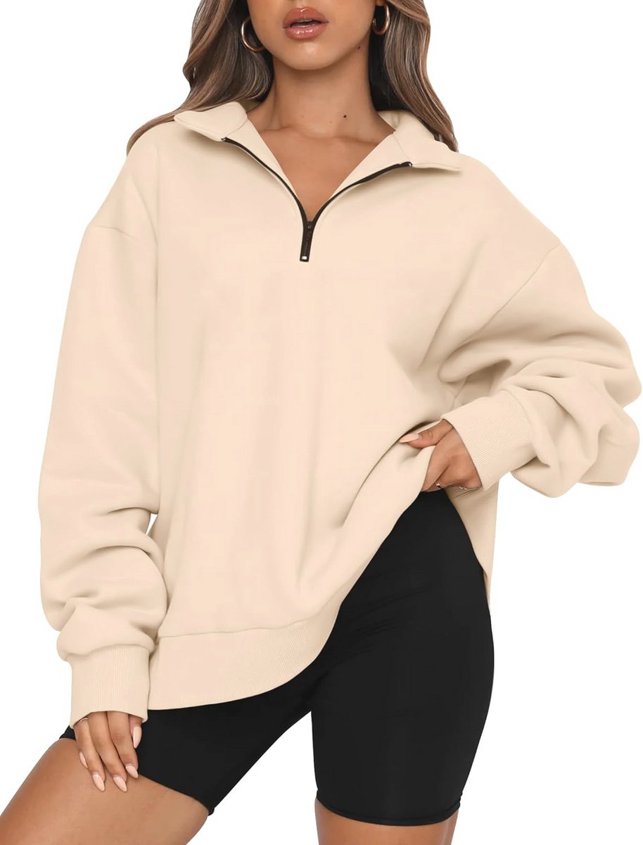 Casual sweatshirt voor dames met trendy stijl