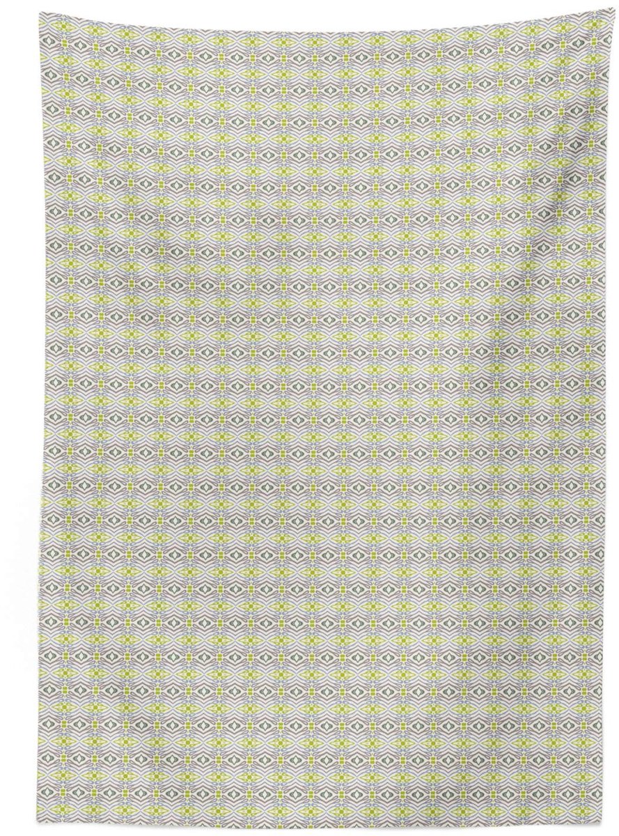 ABAKUHAUS Tafelkleed Axiaal – satijnmix 140x240 cm – Multicolor