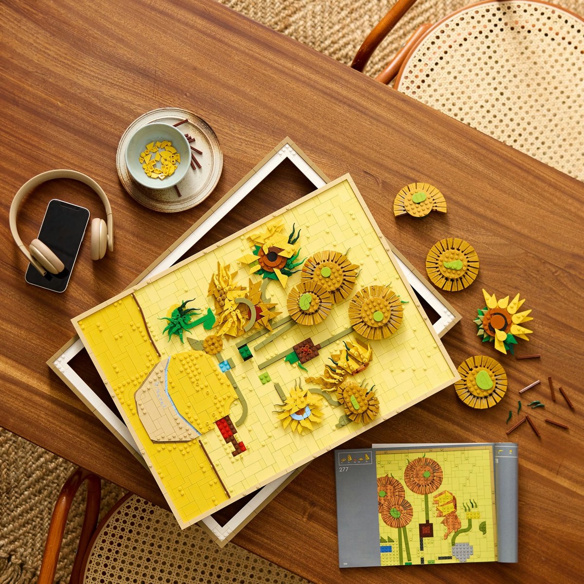 LEGO - Vincent van Gogh Zonnebloemen - Zonnebloemen - 31215 — afbeelding 3