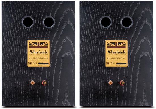 Wharfedale Super Denton Boekenplank Speakers - 3-weg Ontwerp - 6,5” Kevlar-Woofer - Rijk En Gedetailleerd Geluid - Zwart van Merkloos — afbeelding 3