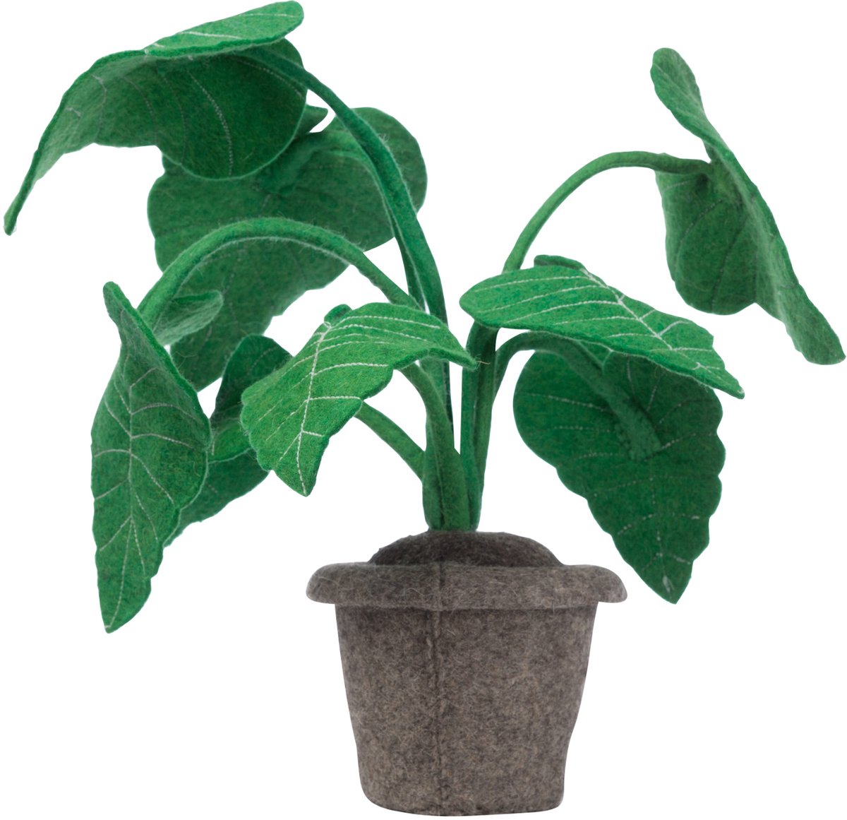 Vilten kunstplant - alocasia