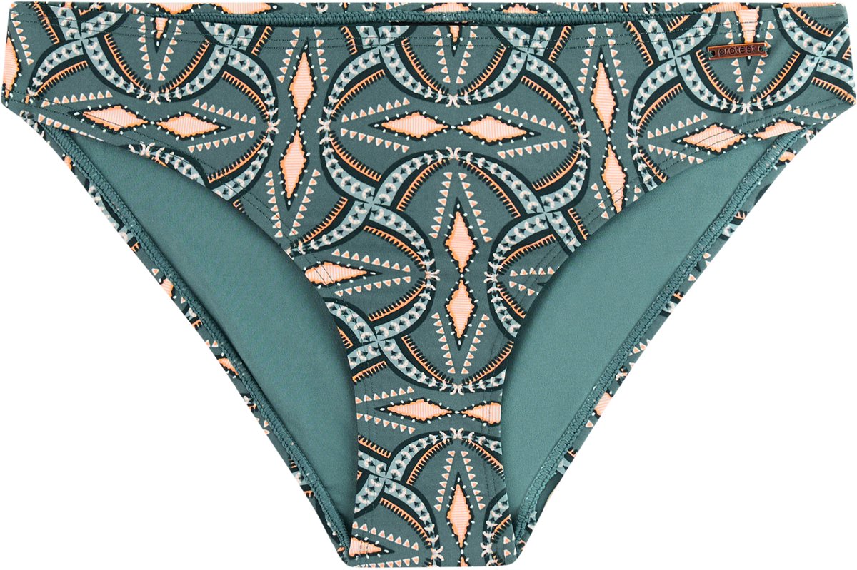 Protest MIXSphere Bikini broekje Dames Normale pasvorm Normale pasvorm Medium dekking Groen