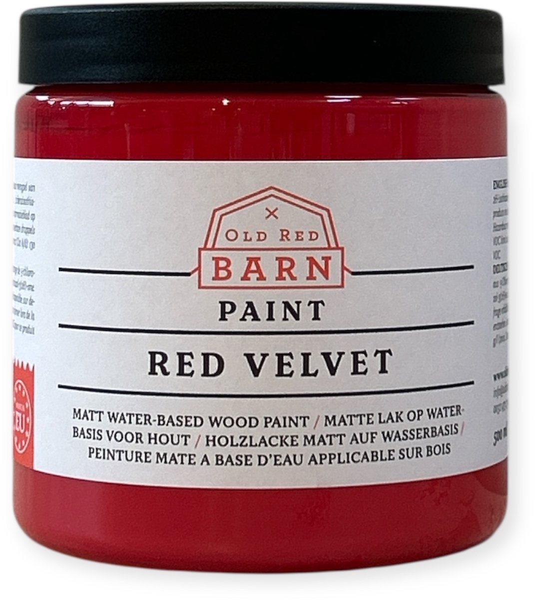 Old Red Barn Paint - Meubelverf - RED VELVET - 500 ml - ORB Paint