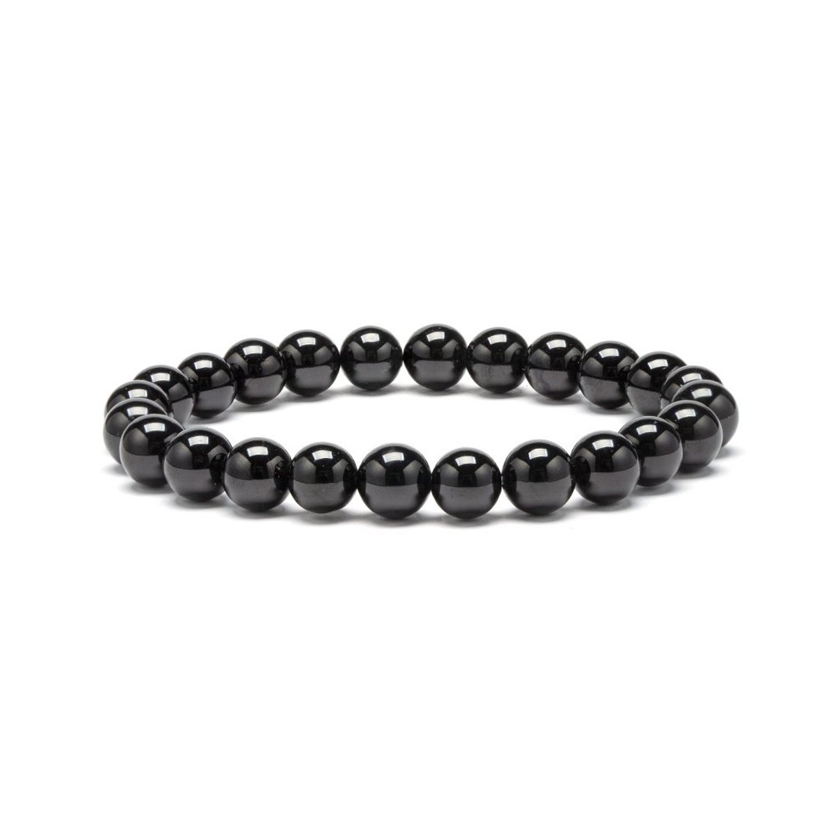 Zwarte toermalijn armband - elegante bescherming