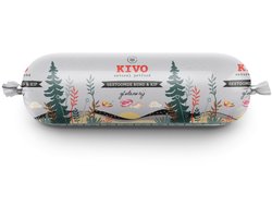 Kivo Hondenvoer Nat Gestoomd Rund & Kip 600 gr