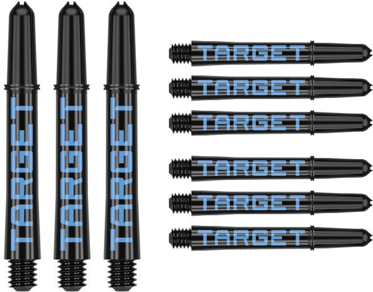 Target Pro Grip Tag 3 Set Black Blue - Dart Shafts
