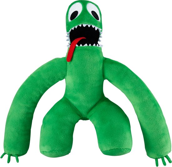 Peluche Rainbow Friends - Vert - 20 cm