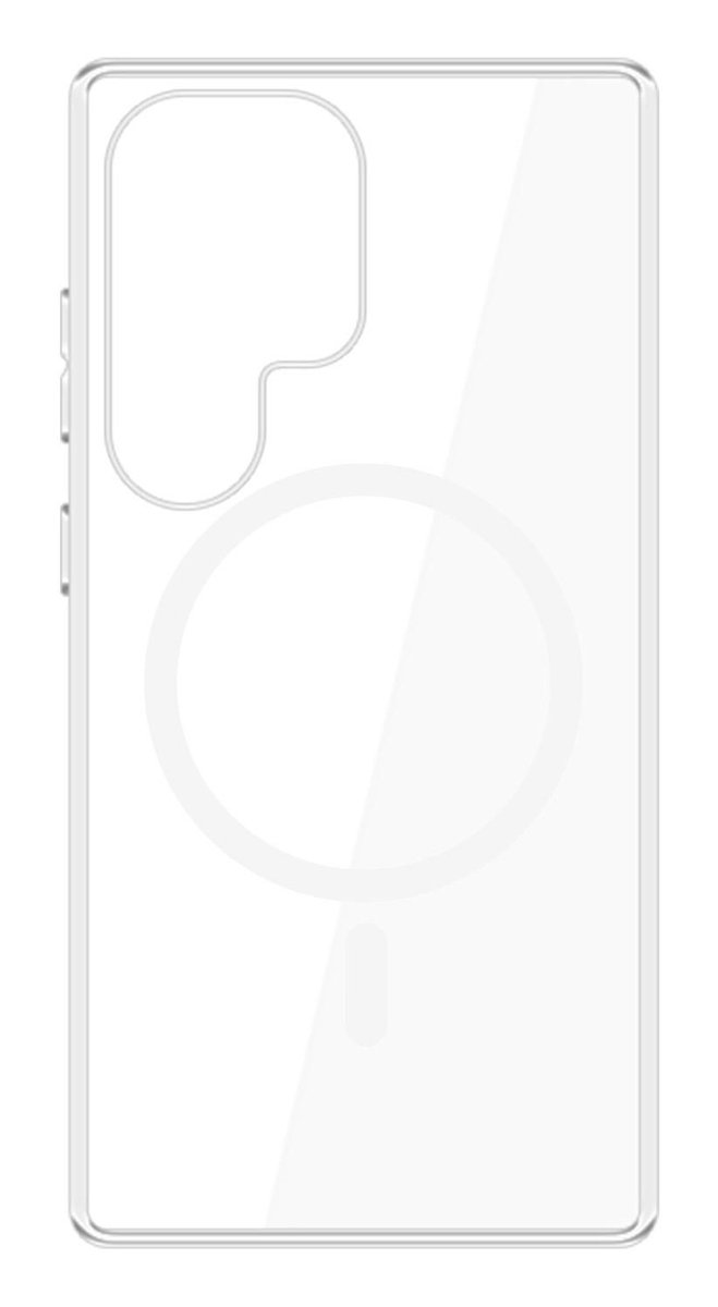 Telefoonhoesjes Samsung Galaxy S25 Ultra - 3mk Clear MagCase