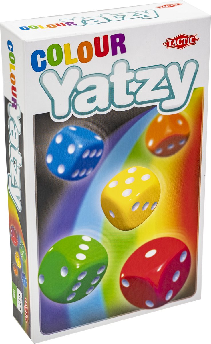 Tactic Colour Yatzy – Dobbelspel – Kleurrijk Familiespel – Met Regenbooginlay en QR Uitleg – Vanaf 6 Jaar – 2 of Meer Spelers — cadeau in Spellen & Speelgoed - foto 6