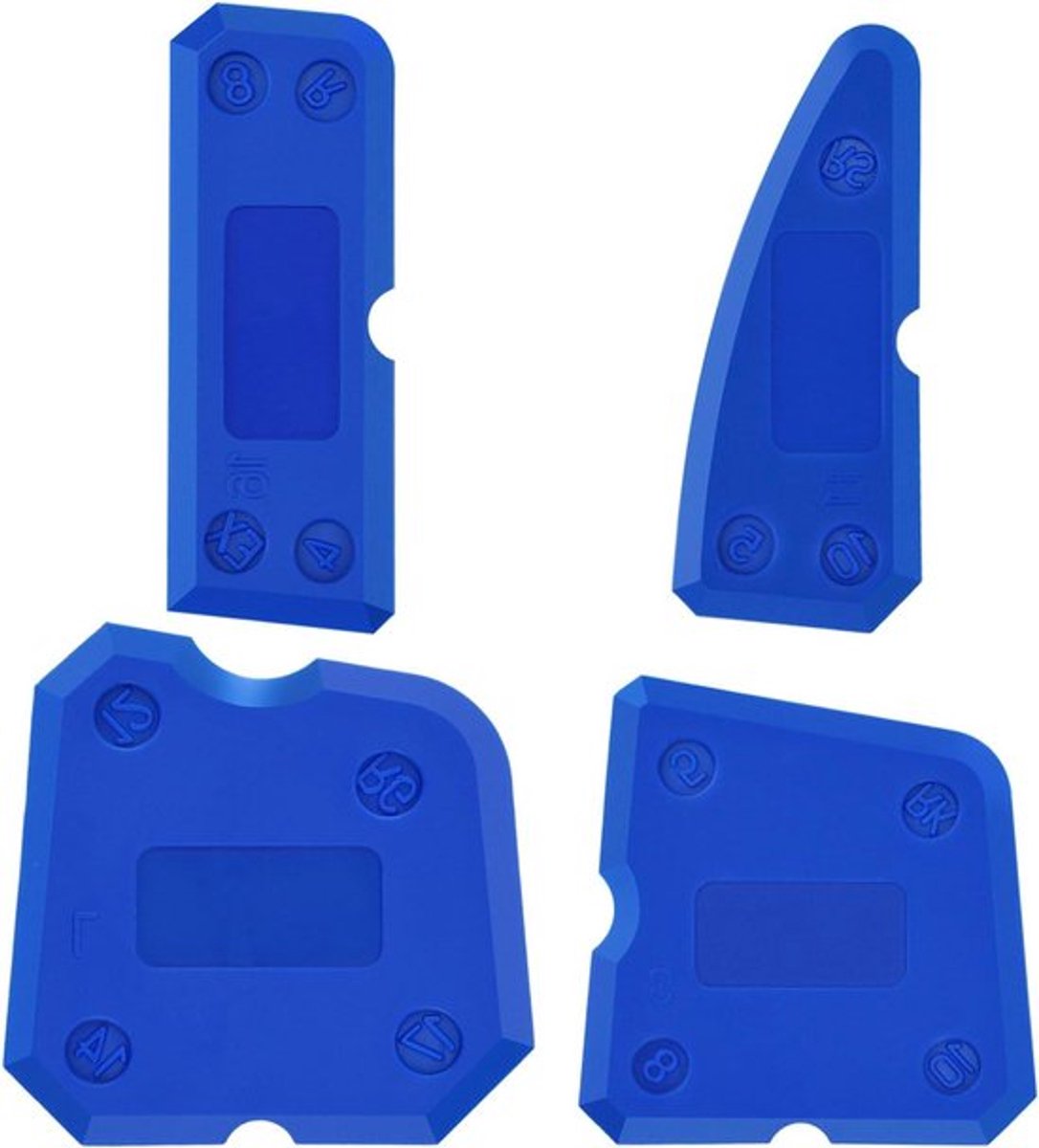 Silicone afdichtingsmiddel gereedschapset voor afdichting - keukendichtingskit - sanitairkit