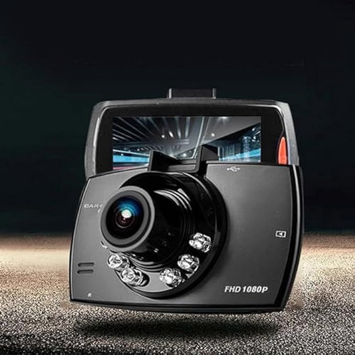 Dashcam voor in de auto met 2,2-inch touchscreen, 120-graden groothoeklens en 24-uurs parkeermodus. – foto 6