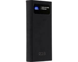 R2B Powerbank 20000 mAh - 4 tot 6 keer opladen - Snellader & LED Display - Powerbanks - Oplader - Power Bank