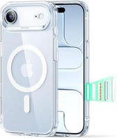 Housse magnétique, adaptée pour iPhone 17 Air, pare-chocs résistant aux chocs, résistant aux rayures, dos transparent