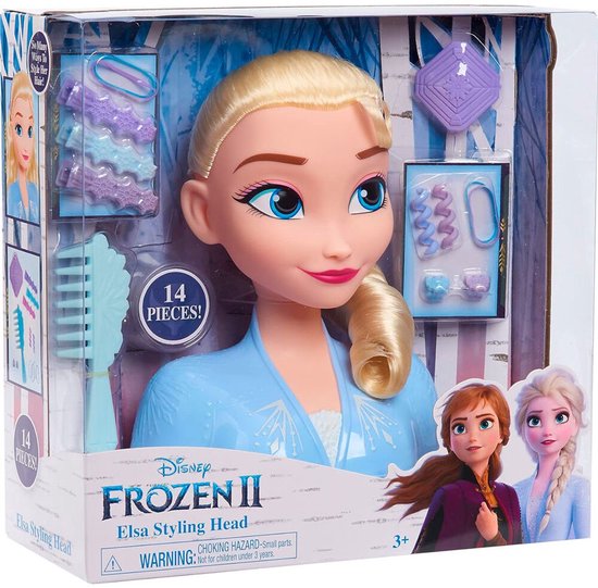 Disney Frozen 2 - Stylinghoofd Elsa met haaraccessoires