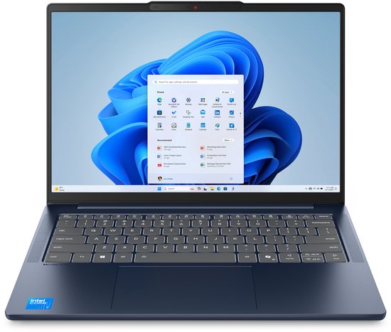 Lenovo IdeaPad Slim 5 14IRH10 Intel® Core™ i5 i5-13420H Laptop 35,6 cm (14") WUXGA 32 GB DDR5-SDRAM 1 TB SSD Wi-Fi 6 (802.11ax) Blauw - Lenovo - Hoofdafbeelding