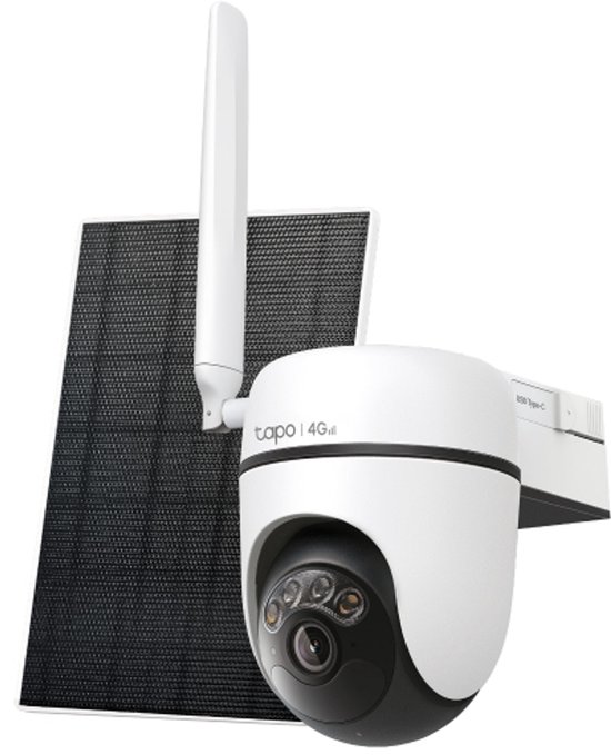 Tapo C615G KIT - beveiligingscamera buiten - Solar - 4G LTE camera - 2K 3MP - AI tracking - IP65 van Tapo — afbeelding 2