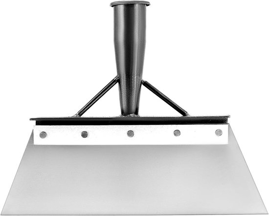 Vloerschraper 300mm - Breed inzetbare schep voor in de tuin, ijskrabben en verfkrabben - Met ergonomisch handvat - Gemaakt van sterk mangaanstaal met breed schraapblad - Duurzaam en effectief gereedschap voor in huis en tuin van Merkloos	 — afbeelding 2