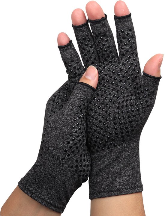 Handschoenen, halfvinger ademend, geschikt voor training, buitensporten, fietsen, fitness en gezondheidszorg; vingerloze handschoenen, L