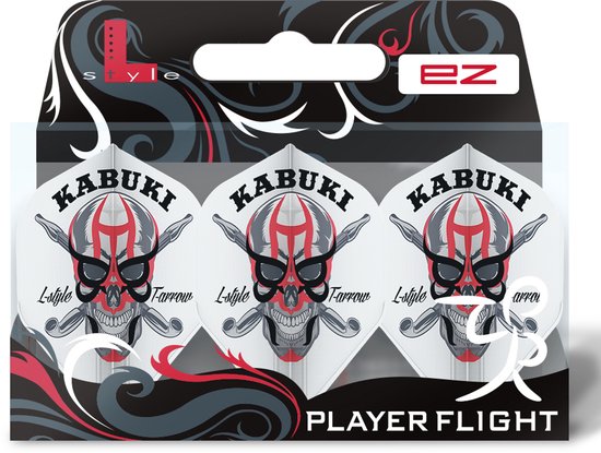 L-Style L1 EZ L-Style Taro Yachi ver.6 White - Dart Flights van Merkloos — afbeelding 2