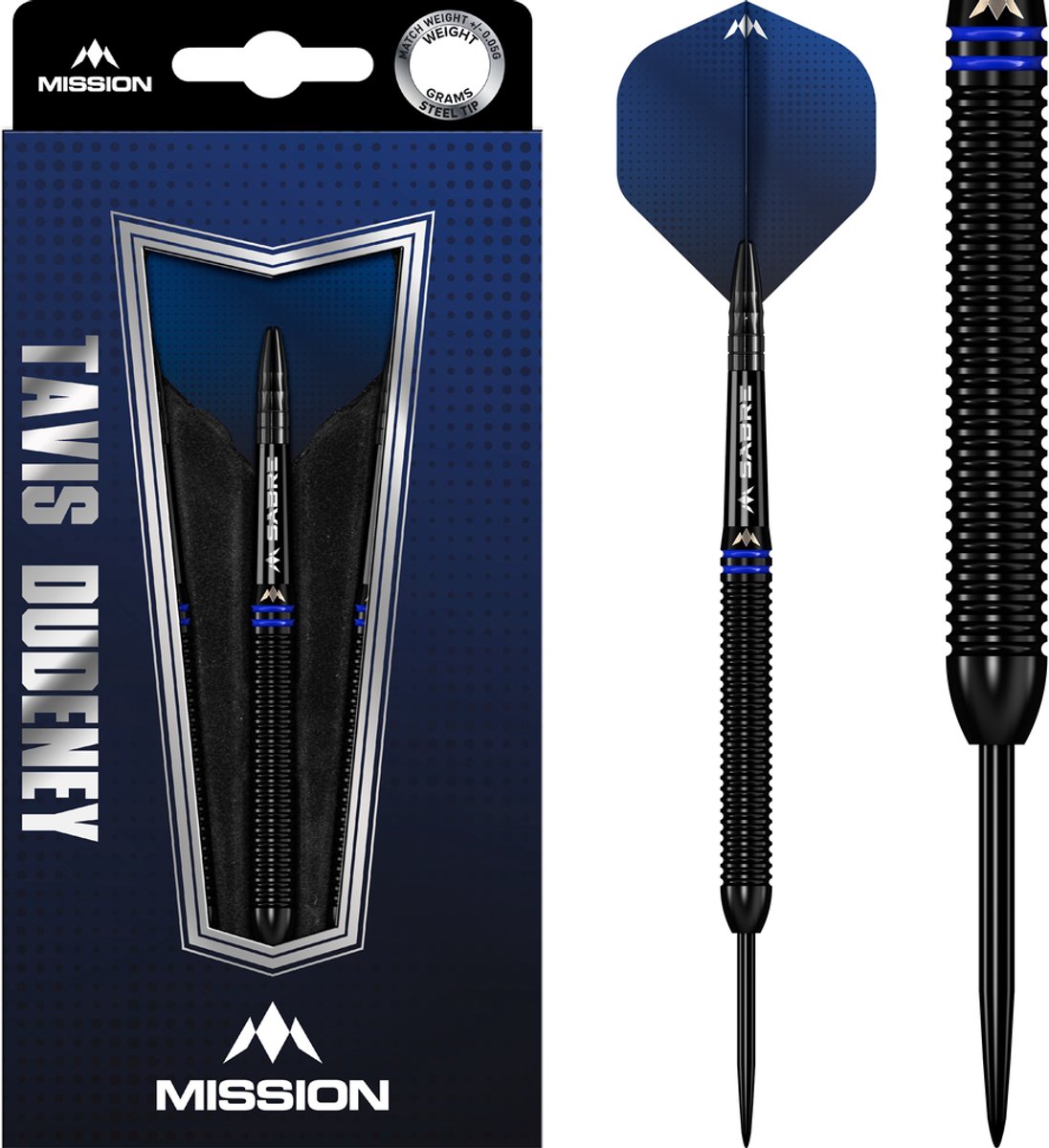 Mission Tavis Dudeney 90% - Dartpijlen